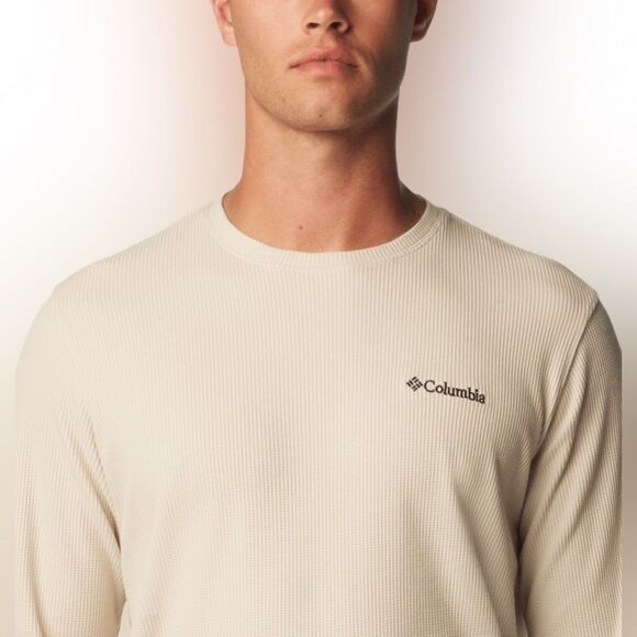 Columbia Pitchstone Knit Crew Sweatshirt for Men size M BLUE NWT - Picture 2 of 7